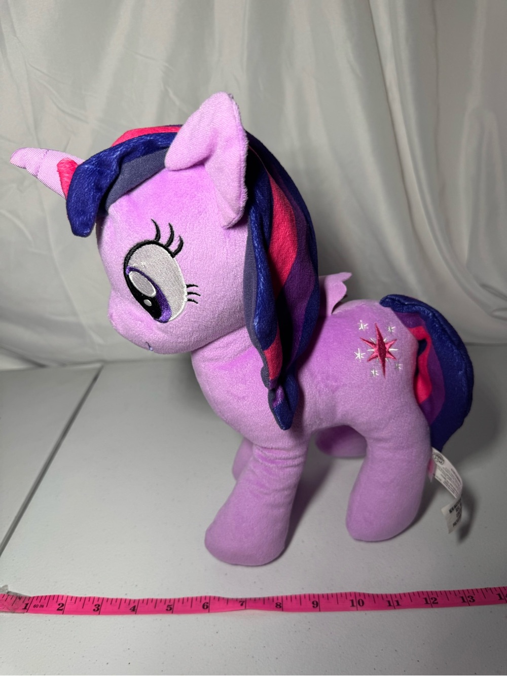 My Little Pony Twilight Sparkle Plush - Purple with Pink & Blue Mane